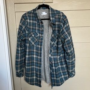 DC Fleece Lined Flannel Shirt | Size XL